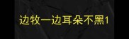 边牧一边耳朵不黑