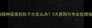 狗狗接种疫苗后肚子大怎么办5大原因与专业处理指南