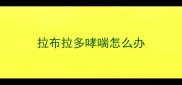 拉布拉多哮喘怎么办