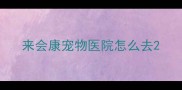 来会康宠物医院怎么去