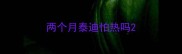 两个月泰迪怕热吗