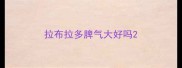 拉布拉多脾气大好吗