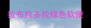 拉布拉多拉绿色软便