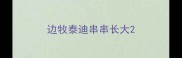 边牧泰迪串串长大