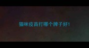 猫咪疫苗打哪个牌子好