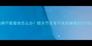 金毛后脚不敢着地怎么办髋关节发育不良到瘫痪的5个自救指南