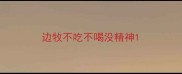 边牧不吃不喝没精神
