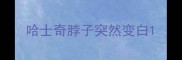 哈士奇脖子突然变白