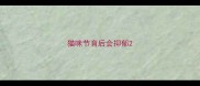 猫咪节育后会抑郁
