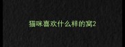猫咪喜欢什么样的窝