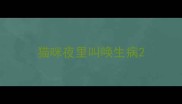 猫咪夜里叫唤生病
