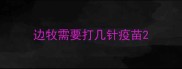 边牧需要打几针疫苗