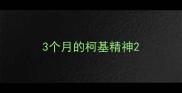 3个月的柯基精神