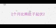 2个月比熊肚子起伏