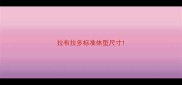 拉布拉多标准体型尺寸