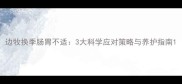 边牧换季肠胃不适3大科学应对策略与养护指南