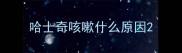 哈士奇咳嗽什么原因