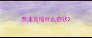 泰迪宫缩什么症状