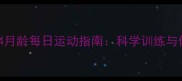 边牧幼犬3-4月龄每日运动指南科学训练与体能管理全