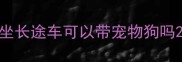 坐长途车可以带宠物狗吗