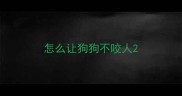 怎么让狗狗不咬人