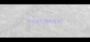 吉娃娃打哪种疫苗