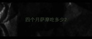 四个月萨摩吃多少