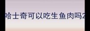 哈士奇可以吃生鱼肉吗