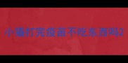 小猫打完疫苗不吃东西吗