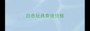 白色玩具泰迪价格