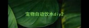 宠物自动饮水diy
