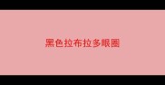 黑色拉布拉多眼圈