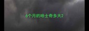 6个月的哈士奇多大