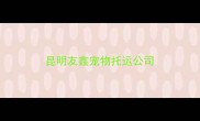 昆明友鑫宠物托运公司