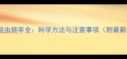 泰迪犬驱虫频率全科学方法与注意事项附最新建议