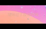 猫咪过了疫苗时间
