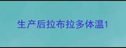 生产后拉布拉多体温