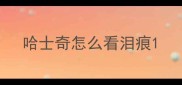 哈士奇怎么看泪痕