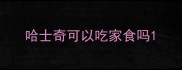 哈士奇可以吃家食吗