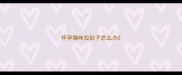 怀孕猫咪拉肚子怎么办